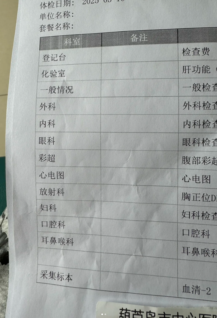 陇南找人代替抽血葫芦岛入职体检报告-第1张图片-代解忧